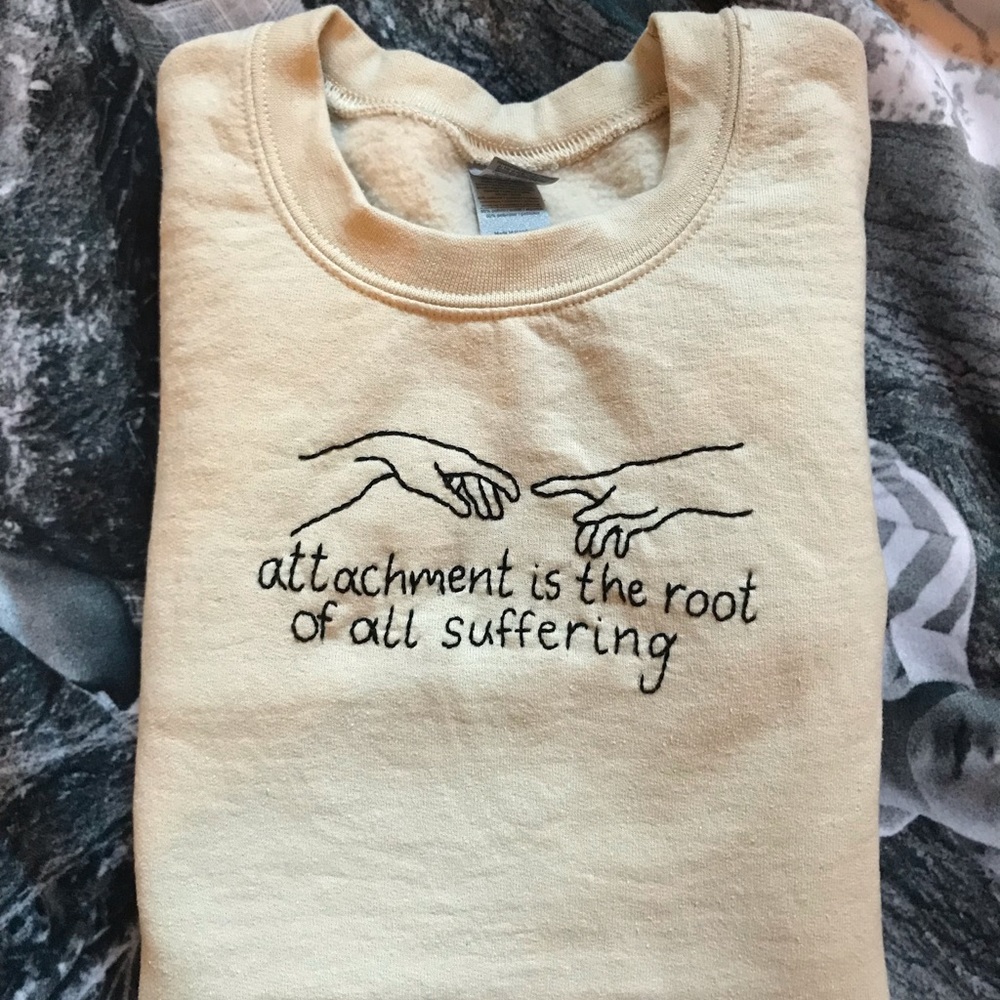 custom embroidered sweatshirt!